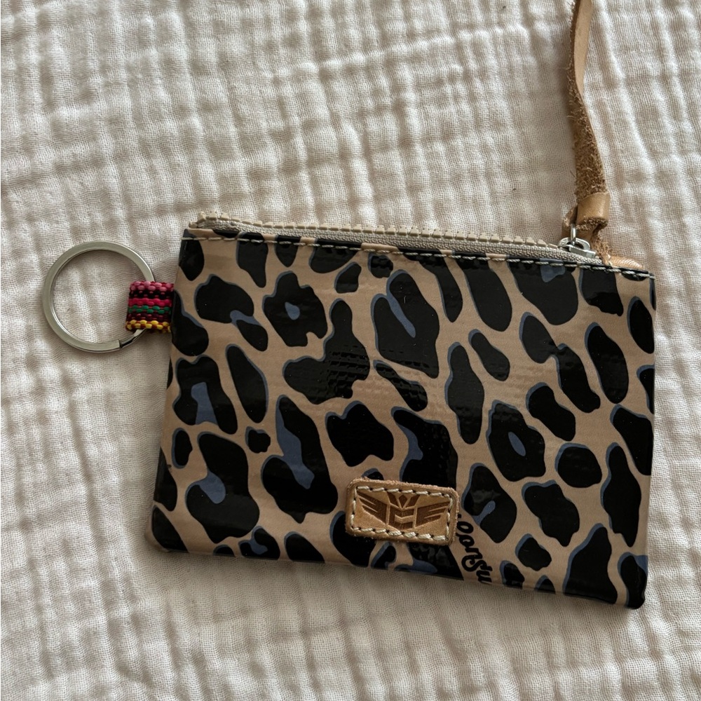 Consuela Blue Jag Pouch